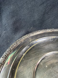 Gorham EP YC961 Silver Plate With Floral Edge