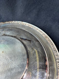 Gorham EP YC961 Silver Plate With Floral Edge
