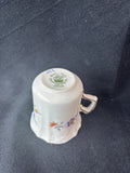 Hammersley Birds of Paradise Embossed Tea Cup & Saucer Set
