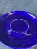 4-Piece Crown Stoneware Cup & Saucer Set