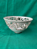 Studio Pottery Reticulated Bowl