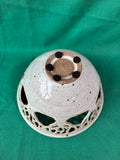 Studio Pottery Reticulated Bowl