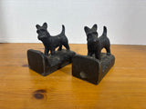 Pair Of Cast Iron Scottish Terrier Bookends