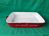 Great Grandma’s Congo Bars Ceramic Rectangular Baking Dish