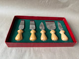 Kalmar Designs 5-Piece Cheese Knife Set