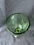 Lot Of 5 Green Glass Goblets (2 Sets Available, Priced Individually) *Read Description*
