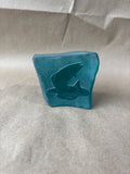 Turquoise Fish Decorative Sculpture