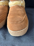 Style & Co Witty Chestnut Suede Snow Boots Faux Fur Lined Pull On Women's Size 9M