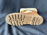 Style & Co Witty Chestnut Suede Snow Boots Faux Fur Lined Pull On Women's Size 9M