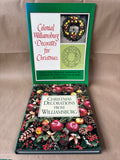 Colonial Williamsburg Christmas Book Lot (2) B