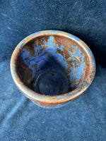 Brown/Purple Glazed Pottery Vase *Read Description*