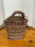 Rectangular Wicker Basket with 2 Handles *Read Description*