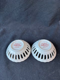 Pair Of Colonial Williamsburg Reticulated Holly Berry Trinket Dishes