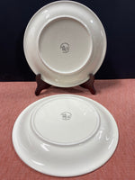 Pair Of Gibson Everyday Dinner Plates