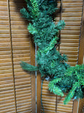 Faux 6Ft Garland W/Lights WORKS