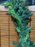 Faux 6Ft Garland W/Lights WORKS
