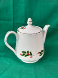Holly Japan Fine Porcelain Teapot