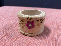 Wooden Napkin Rings, Set Of 8