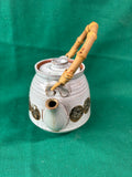 Ceramic Teapot & Matching Cups – 4-Piece Tea Set