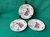 Wedgwood Williamsburg Potpourri Bread & Butter Plates Set of 3