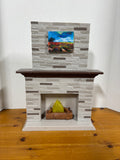 Our Generation Doll Fireplace Mantle, Tested