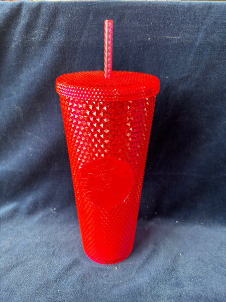 Starbucks Holiday Pink Studded Tumbler
