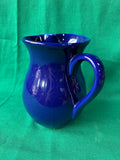 Chantal Cobalt Blue Ceramic Pitcher (A)