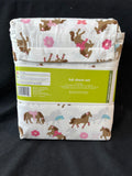 Circo Pretty Horses Full Sheet Set, Appears Unopened