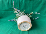 Faux Lavender Plant In Ceramic Pot