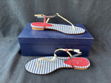 Brooks Brothers T-Strap Sandals Women’s Size 8 (B)*Read Description*