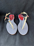 Brooks Brothers T-Strap Sandals Women’s Size 8 (B)*Read Description*