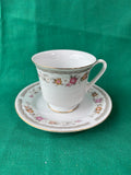 Floral Teacup & Saucer Set