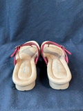 Trendsetter Red Thong Flip Flop Sandals Women’s Size 8M (E)