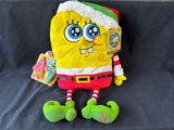 Macy's Christmas 2014 Spongebob Stuffed Animal W/ 2 Puppets *Read Description*