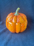 Pier 1 Pumpkin Dish With Lid