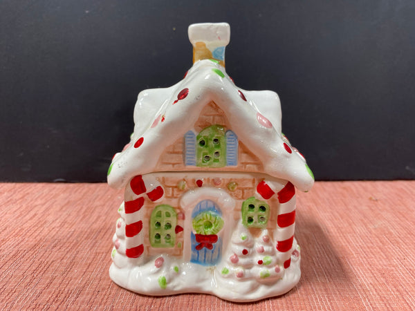 Vintage Gumdrop House Tea-light Candle Holder