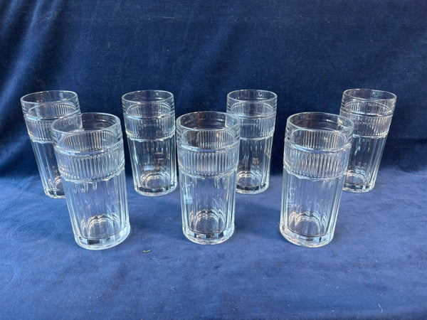 Set Of 7 Anchor Hocking Glasses