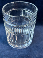 Set Of 7 Anchor Hocking Annapolis Double Old Fashioned Glass Lowball Tumblers