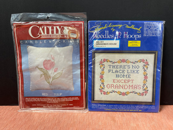 Lot Of Needlework Kits