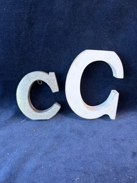 Pair Or Decorative Letter C’s