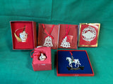 Assorted Christmas Ornament Lot (6)