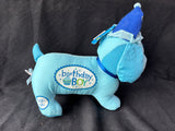 Birthday Boy Long Autograph Plush Stuffed Dog, Tag Still Attached (Copy)