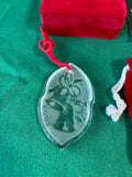 Waterford Crystal 2003 Silver Bells 'Songs of Christmas' Ornament