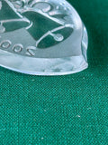 Waterford Crystal 2003 Silver Bells 'Songs of Christmas' Ornament