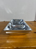 3-Compartment Metal Serving Tray