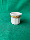 Set of 3 Apilco French Porcelain Egg Cups