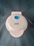 Dash Mini Bunny Waffle Maker, Powered On
