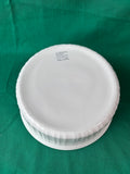 Round French White Corning Ware Dish