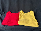 Lot Of 2 Women’s Size Medium White Stag Tees *Read Description*