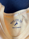 Lot Of 2 Women’s Size Medium White Stag Tees *Read Description*